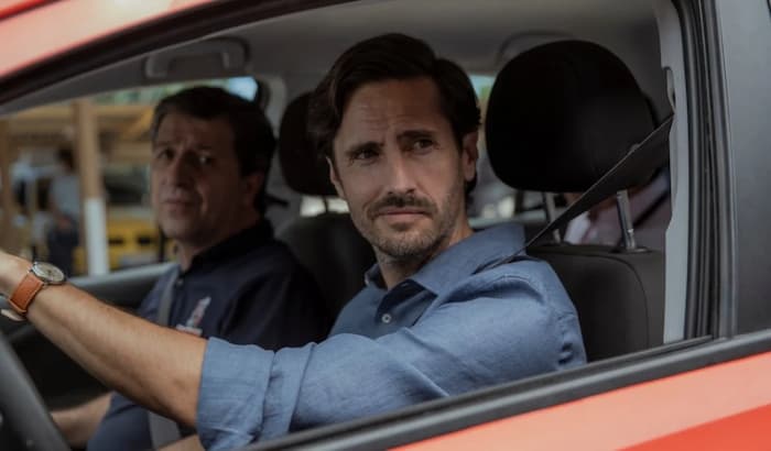 Juan Diego Botto y David Lorente en 'No me gusta conducir'
