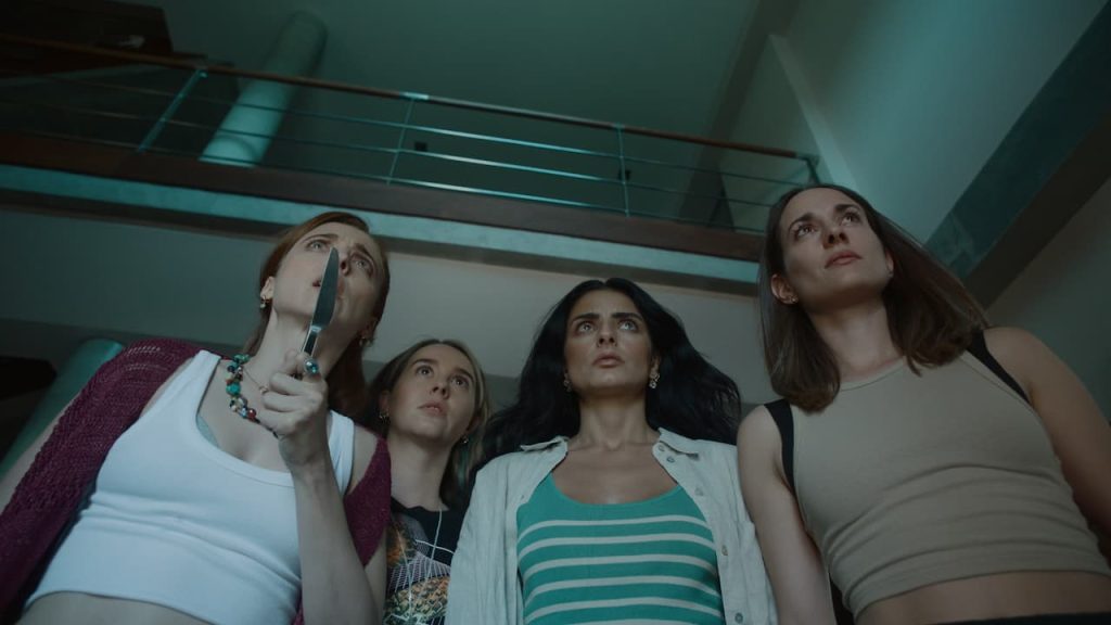 Leticia Dolera, Silvia Alonso, Aislinn Derbez y Paula Usero en 'Noche de chicas'